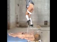 [ Scat Fetish DVD ] Japanese school diva smothered with crap
